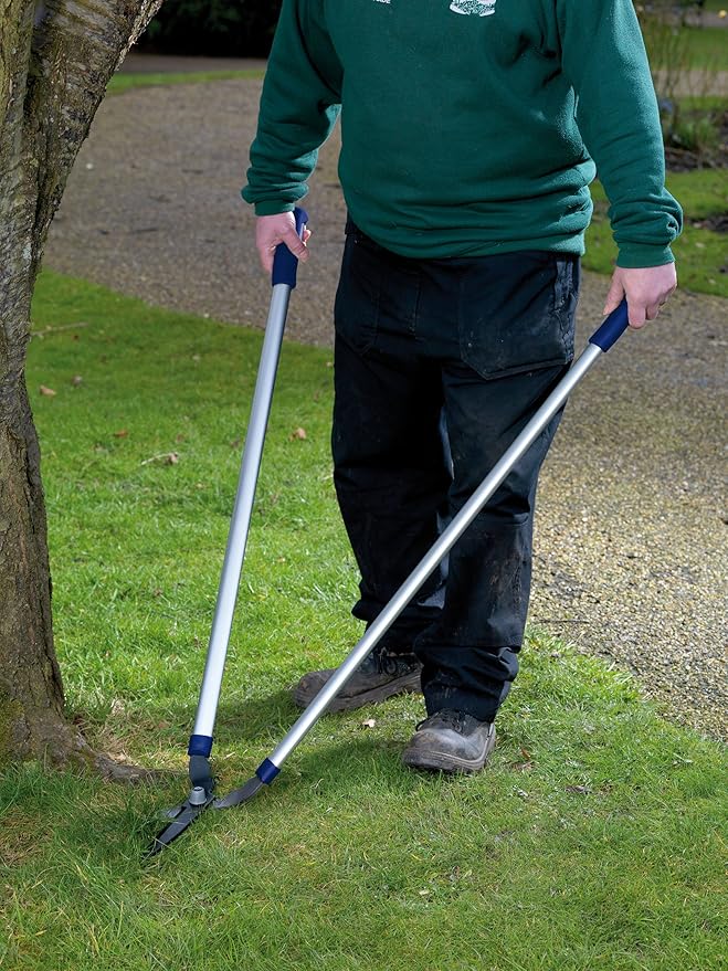 Spear & Jackson 4867RS Razorsharp Lawn Shears, blue & silver