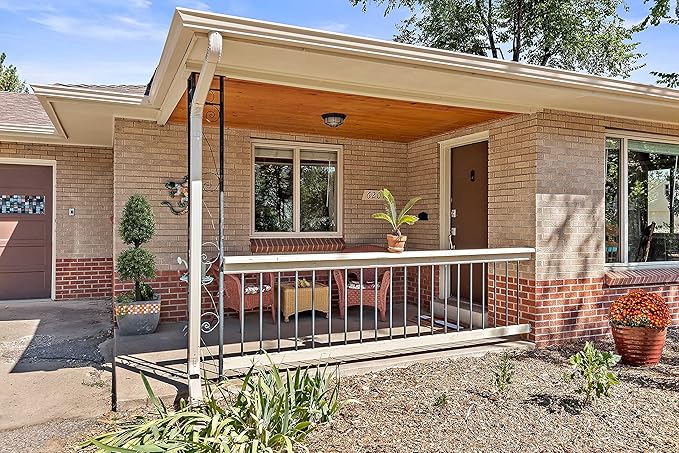 4' Artificial Topiary Double Tower Ball Shape Tree for Front Porch Decor Outdoor Plants Potted 1PC