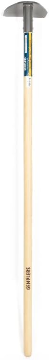 Gempler's 7" Field Hoe with Wood Handle for Weeding and Cultivating, Steel Gardening Tool