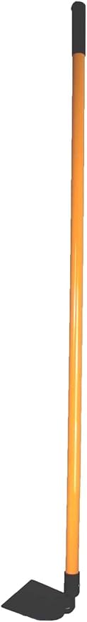 Ashman Garden Hoe (6 Pack)– Sturdy Hand Tiller – Heavy Duty Blade for Digging, Loosening Soil, and Weeding – Rubber Grip Handle for a Strong Hold – Rust Resistant Build.