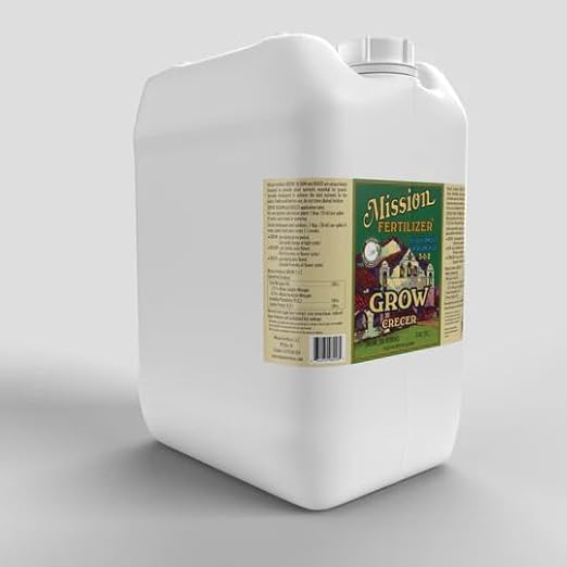 Grow 3-1-2 Organic Liquid Fertilizer, Vegitative, Fish Based, Safe, Organic, All Purpose, Nutrient, Plant Safe (5 Gallon)