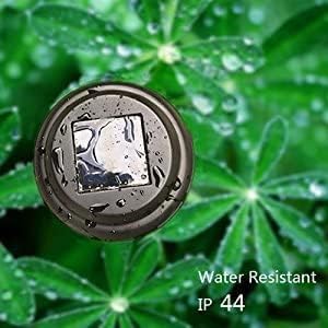 Solar Outdoor Pathway Lights Matt Black Stainless Steel Painted LED Lights for Garden Landscape Path Yard Driveway (black-8pack)