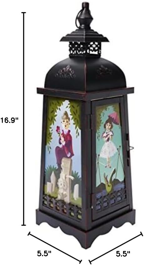 Spirit Halloween Disney The Haunted Mansion Lantern | Officially Licensed | Halloween Decor | Home Décor | Indoor Décor