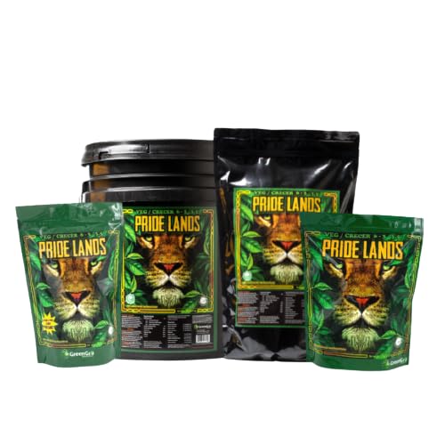 Pride Lands Veg Premium Organic Dry Top Dress Fertilizer for The Vegetative Cycle, Bigger Buds and Healthier Plants with Our Complete Veg Food, Safe for Plants You Consume, 10 lb