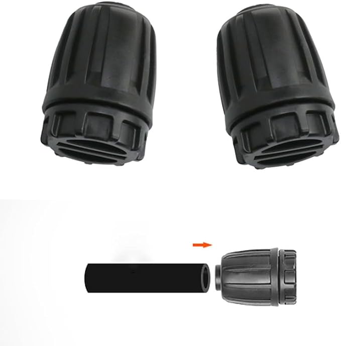 1/2 Inch Irrigation Fittings End Plug for (1/2" Inner Diameter x0.6-0.63" Outer Diameter) Drip Irrigation Connector Barbed Locked End Plug Connector 1/2 Inch Irrigation Fittings 10PCS