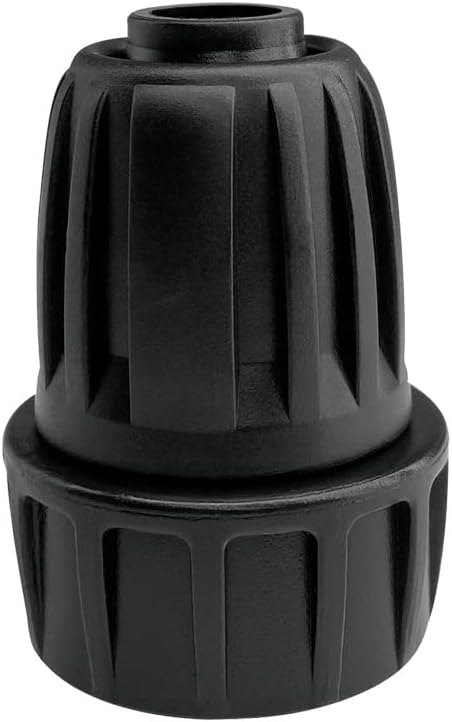 5 Pack 1/2 Inch Drip Irrigation Tubing to Faucet/Garden Hose Adapter, 3/4" GHT to 1/2" Drip Irrigation Fittings, Plastic 3/4 Inch Faucet Connector Garden Hose Adapter