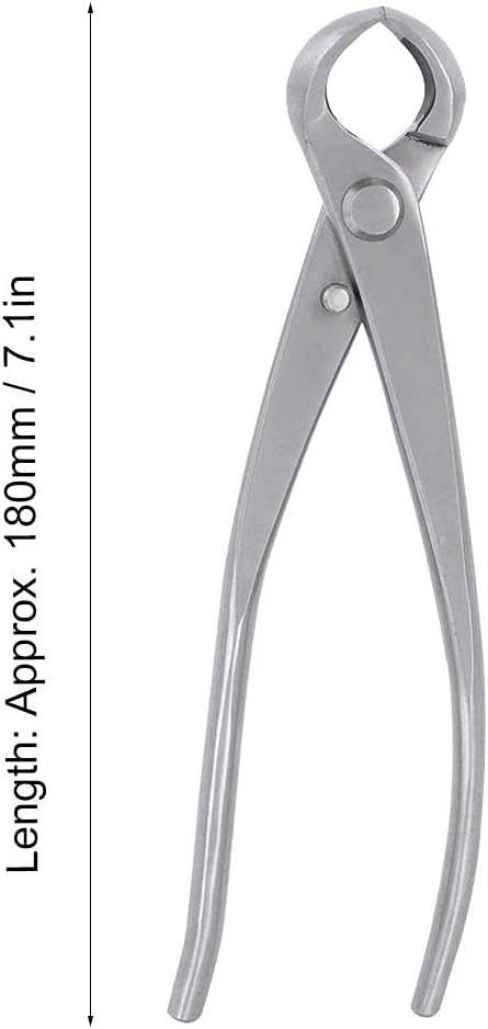 180mm Bonsai Tool Kit, Stainless Steel Knob Cutter Ball Shear Bonsai Concave Branch Cutter Gardening Tools