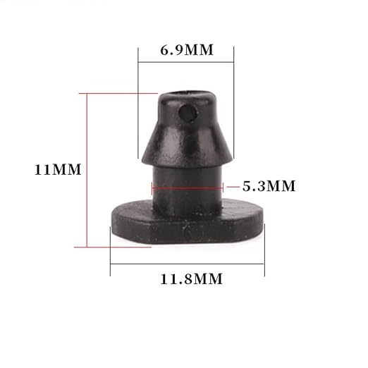 200 Pieces Drip Irrigation End Plug for 1/4 Inch Tube Closure Goof Hole Plugs Irrigation Stopper