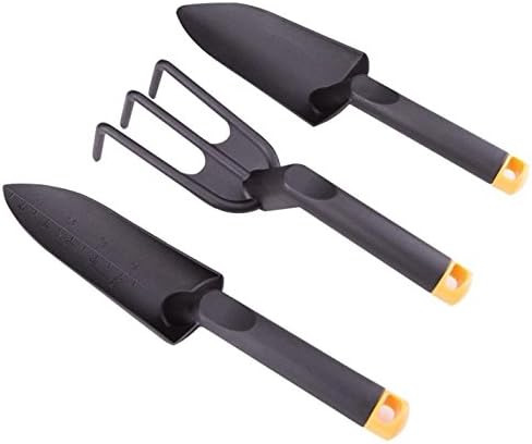 Edward Tools Garden Hand Tools Set Fiber Composite - Garden Trowel, Transplanter and Cultivator - Extra Strength Nylon Fiberglass - Lightweight but Stronger Than Steel - Break-Proof Guarantee