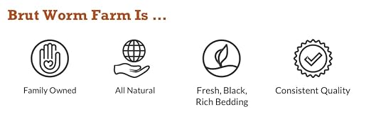 Brut Cow Compost - 5 Quart - Nutrient-Rich Fertilizer for Thriving Gardens - Safe, Pure, and Effective