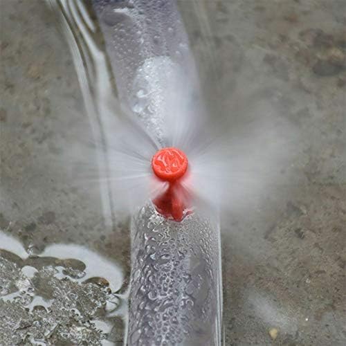 100 Pcs 360 Degree Refraction Atomized Dripper Micro Garden Sprinkler Sprayer Hydroponic Garden Irrigation