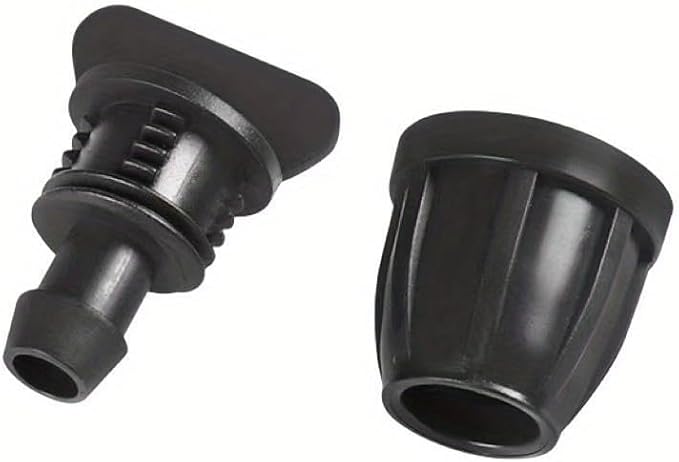 10PCS 5/16Inch Drip Irrigation Fittings 5/16"ID Tubing-10 Pack 5/16" Drip Irrigation End Plugs (BLACK)