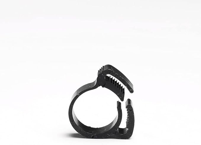 100pieces Internal Diameter 1/2 inch Plastic hose Clamp for Drip Irrigation Tubing