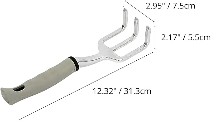 Garden Tools and Watering Set (9-Piece) | Heavy Duty Stainless Steel Hand Tool Kit with Ergonomic Handles, Gardening Gloves, and Tote Bag with Storage Pockets (Silver)