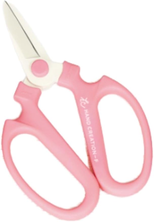 SAKAGEN HAND CREATION Flower Shears Type F-180 Scissors (Pink)