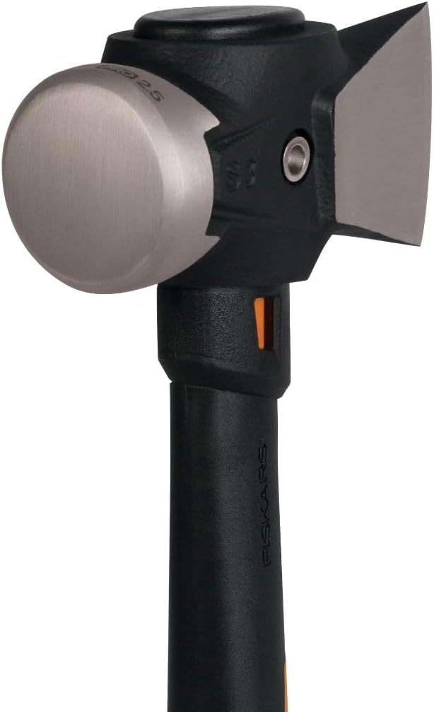 Fiskars Pro IsoCore Maul - 2.5-Pound Wood Splitter for Small Size Logs and Kindling with Shock-Absorbing Handle - Black/Orange