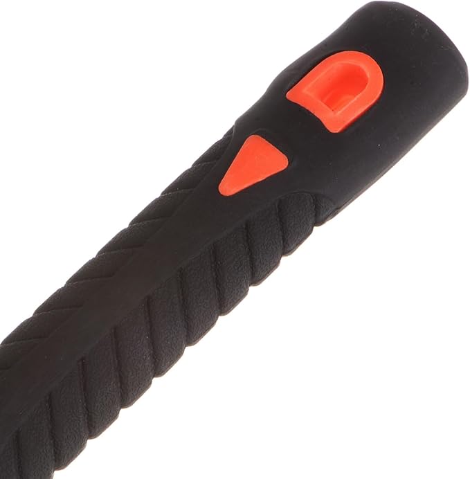 HARFINGTON Pick Mattock Hoe, 15 inch Steel Forged Weeding Garden Pick Axe with Yellow Fiberglass Handle Garden Mattock Pickaxe Tool for Digging, Gardening, Camping, Planting