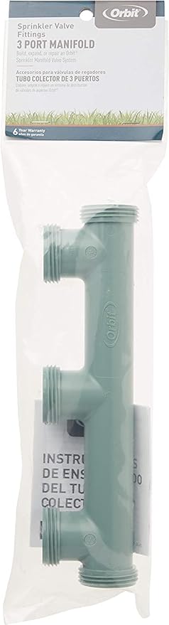 2-Pack Orbit 57183 3-Port Manifold Irrigation System