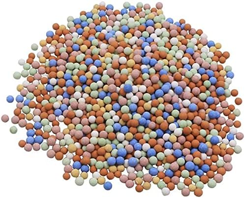 Garden Soil,Clay Pebbles Gardening Ceramsite Orchid Rocks Drainage Water Purification Ceramsite Decor Cultivation Soil Stone Horticultural Grade for Soil Hydroponics Aquaponics,6LBS