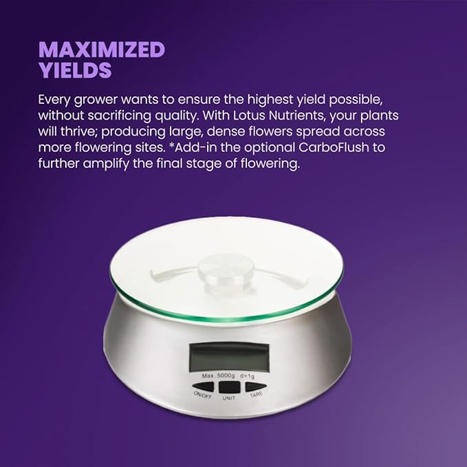 120oz Cal-Mag Supplement for Enhanced Plant Growth - Naturally Derived Premium Powdered Nutrient with Calcium and Magnesium for Soil, Hydroponic, and Coco Coir - Lotus Nutrients for Indoor and Outdoor