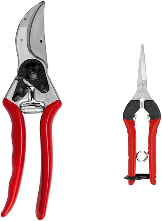 FELCO F-2 Classic Hand Pruner and FELCO 322 Snips