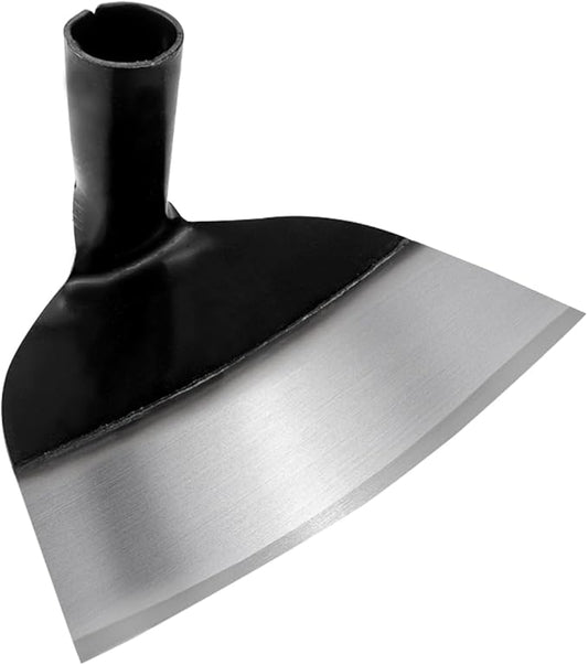 Hand Hoe Head Replacement - Round Eye Hoe for Gardening, Digging, Weeding, and Loosening Soil Handheld Grub Hoe Head for Agriculture（23.5cm Size ）