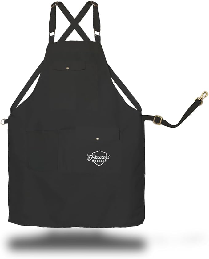 FARMER'S DEFENSE Lightweight Garden Apron with Pockets