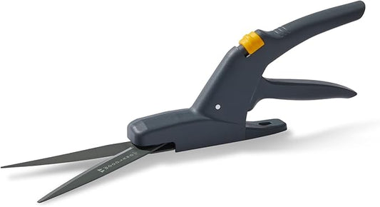 WOODLAND TOOLS Co. Regular Duty Fixed Blade Grass Shears, Grass Clipper, Lawn Shears, Handheld Grass Scissor (15-6001-100)