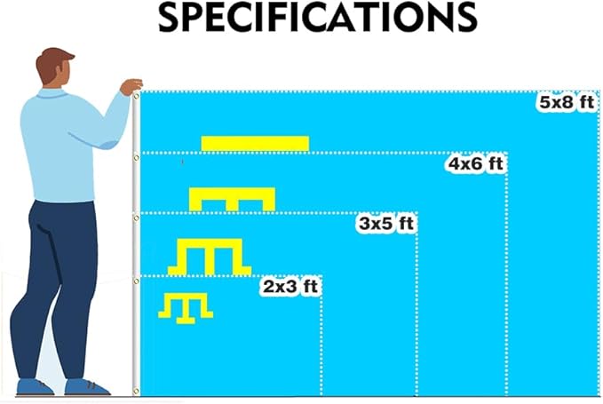 Crimea Tatar Flag 3x5FT Crimean Tatars Polyester Banner With 2 Grommets Fade Resistant Vivid Color For Patriotic Festival Events Party Decoration (Crimean Tatars, 3x5FT)