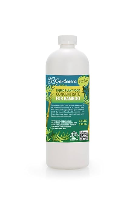 Plant Growth Superfood for Bamboo Trees with 18 Vitamins & Minerals - Organic Plant Food Fertilizer - Micro-Fungi and Bio-Organisms for Bamboo Plant Care & Growth Enhancement - 32oz