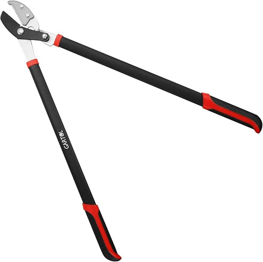 GARTOL Anvil Lopper with Compound Action Branch Cutter, 29.5 Inch Tree Trimmer with 2 Inch Clean Cut Capacity, Cut Through Thick Branches Easy