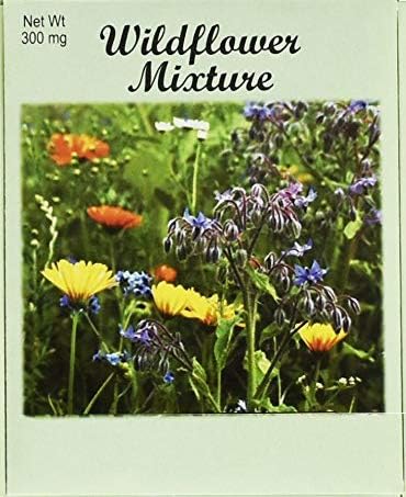 Set of 100 Flower Seed Packets! Flower Seeds in Bulk (100, Wildflower Mixture)