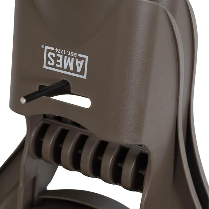 AMES Leaf Scoops Hand Rake Set with Collapsible Pop-Up Garden Waste Bag for Collecting Leaves, Mulch and Debris