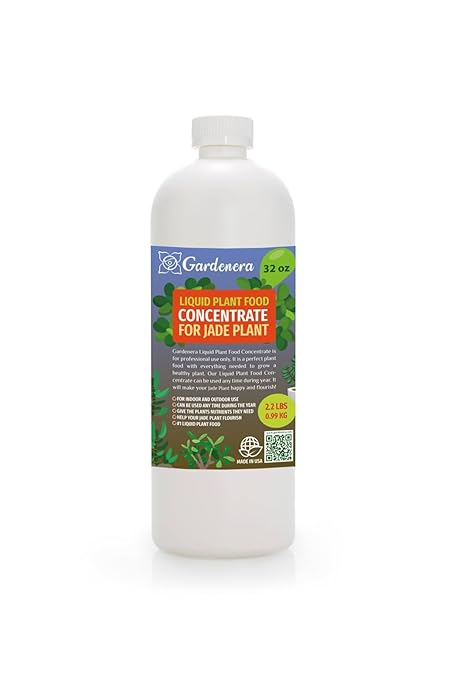 Plant Growth Superfood for Jade Plant with 18 Essential Vitamins & Minerals - Organic Plant Food Fertilizer - Micro-Fungi and Bio-Organisms for Jade Plant Care & Growth Enhancement - 32oz