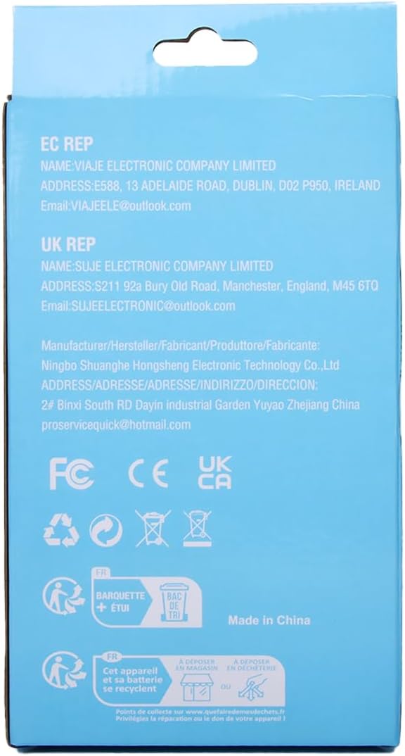 BALDR Pool Thermometer Floating Easy Read, IPX8 Waterproof, Solar Powered Digital Pool Thermometer with LCD Screen for Swimming Pool/Hot Tub/Aquarium (Navy)