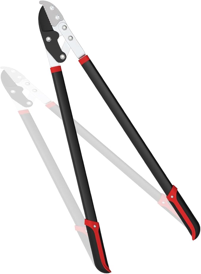 GARTOL Anvil Lopper with Compound Action 30 Inch Heavy Duty Tree Branch Cutter, 2 inch Cutting Capacity Tree Trimmer for Thick Branches Clean Cut Easy, Ergonomically Non-Slip Comfortable Handle