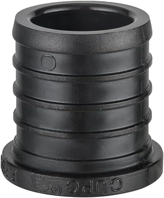 10-Pack EFIELD Pex Fittings Poly PPSU Barb Crimp 1-inch Plug (End Cap) For Pex Tubing, ASTM F2159