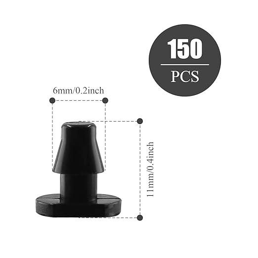 150Pcs 1/4 Inch Drip Irrigation End Cap Plugs Hose Barbed Tubing Coupling Valve for Agricultura Garden