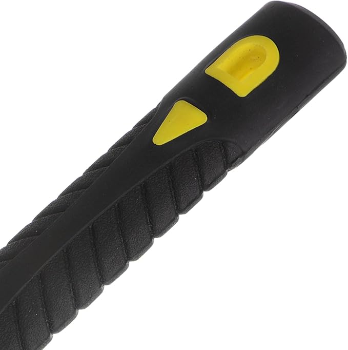 HARFINGTON Pick Mattock Hoe, 15 inch Steel Forged Weeding Garden Pick Axe with Red Fiberglass Handle Garden Mattock Pickaxe Tool for Digging, Gardening, Camping, Planting