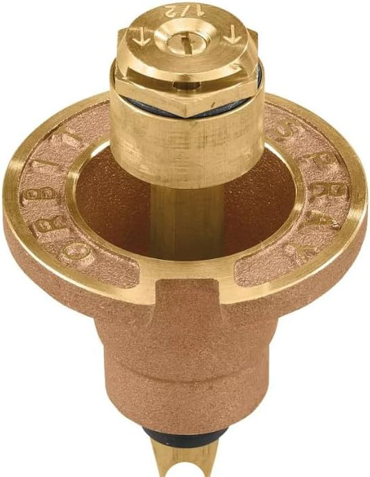 5-Pack Orbit Half Spray Pattern All Brass Pop-Up Sprinkler Head