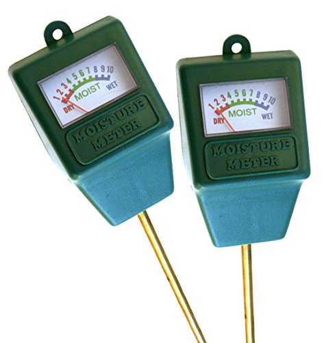 2-Pack Moisture Sensor Meter For Lawns, Outdoor and Indoor Gardening with Instructions
