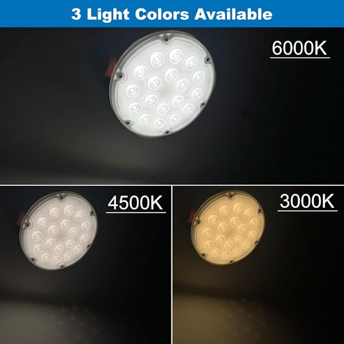 TINSUM Solar Flag Pole Lights Outdoor, Solar Powered Flagpole Lights Dimmable Lighting American Flag Coverage Bright LED Spotlight fit 2'' to 3'' Flagpoles Mount for Commercial,Garden,Boat,Fence,Barn