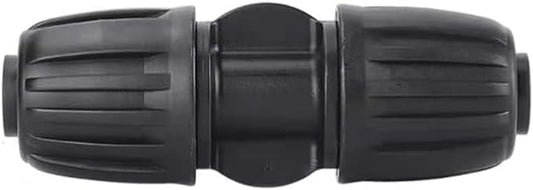 Drip System Parts,Drip Irrigation Fittings Lock Barbed Straight Connectors for 1/2 Inch Drip Tubing (1/2" ID x 0.65" OD) -Pack of 10