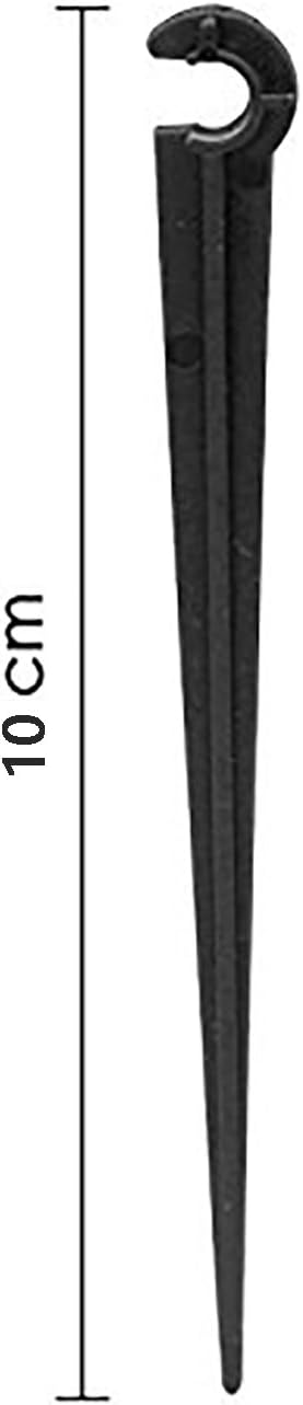 50 Pcs Irrigation Support Stakes for 1/4-Inch Tubing Hose