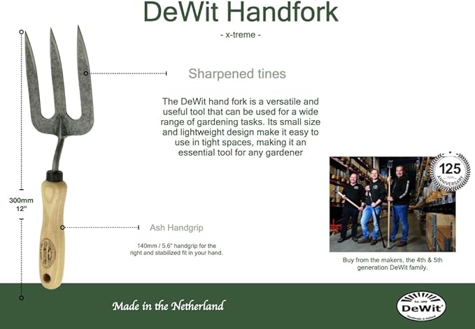 DeWit Forged Hand Fork