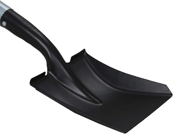 Ashman Short Handle Transfer Shovel (1 Pack) Kids Beach Shovel, Shovel for Digging 27-inch with Sturdy Blade, Small Garden Shovel, Kids Snow Shovel, Shovels for Gardening with D- Handle Gardening Tool
