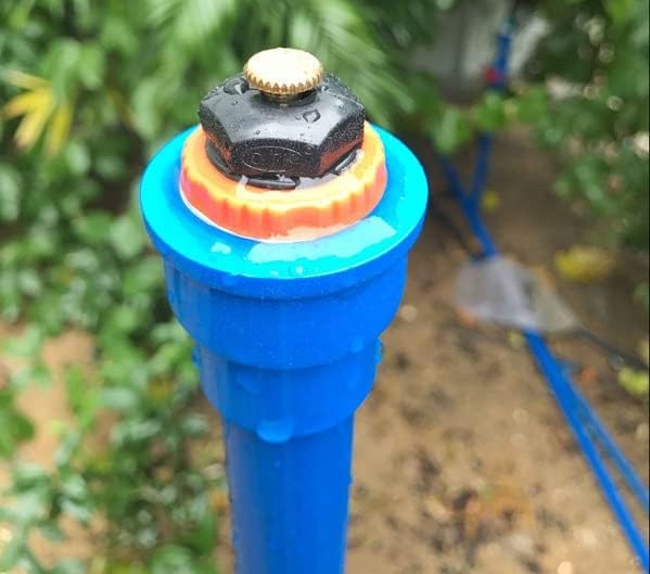 10 Pcs Garden Irrigation Misting Nozzles 1/2" Adjustable Garden Lawn Watering 360° Misting Sprinkler Heads Micro Irrigation Sprayer For Garden Irrigation System