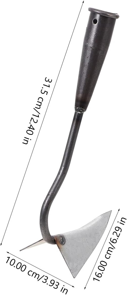 1pc Triangle Hoe Flower Planting Hoe Vegetable Planting Hoe Plowing Hoe Supply Digging Ditches Hoe Manuring Hoe Gardening Hoeing Tool Hoe Head Accessory Gardening Hoe Head