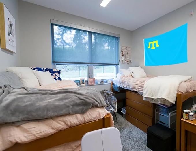 Crimea Tatar Flag 3x5FT Crimean Tatars Polyester Banner With 2 Grommets Fade Resistant Vivid Color For Patriotic Festival Events Party Decoration (Crimean Tatars, 3x5FT)