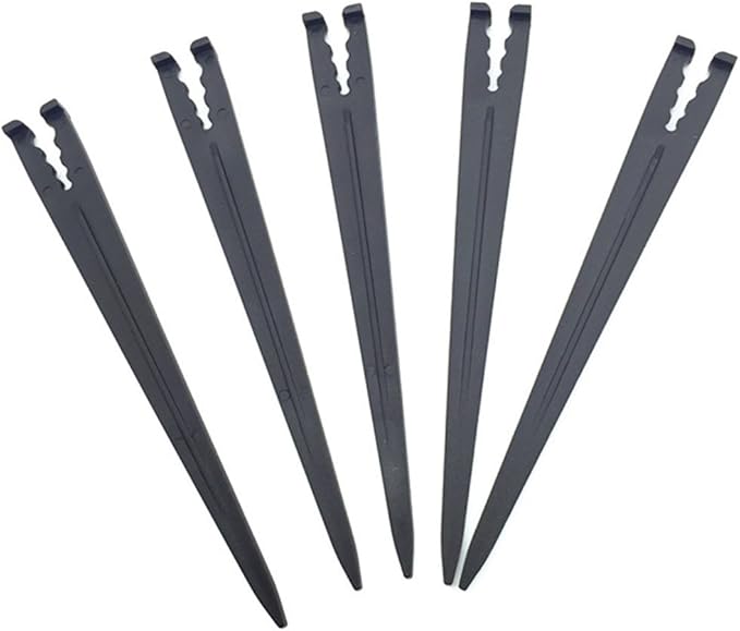 50 Pcs Irrigation Support Stakes for 1/4-Inch Drip Tubing